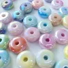 Acrylic uv two-color cloud mist abacus beads creative diy pendant/mobile phone pendant chain key chain pendant bag pendant accessory material Application Scenario